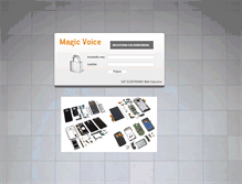 Tablet Screenshot of magic-voice.hr
